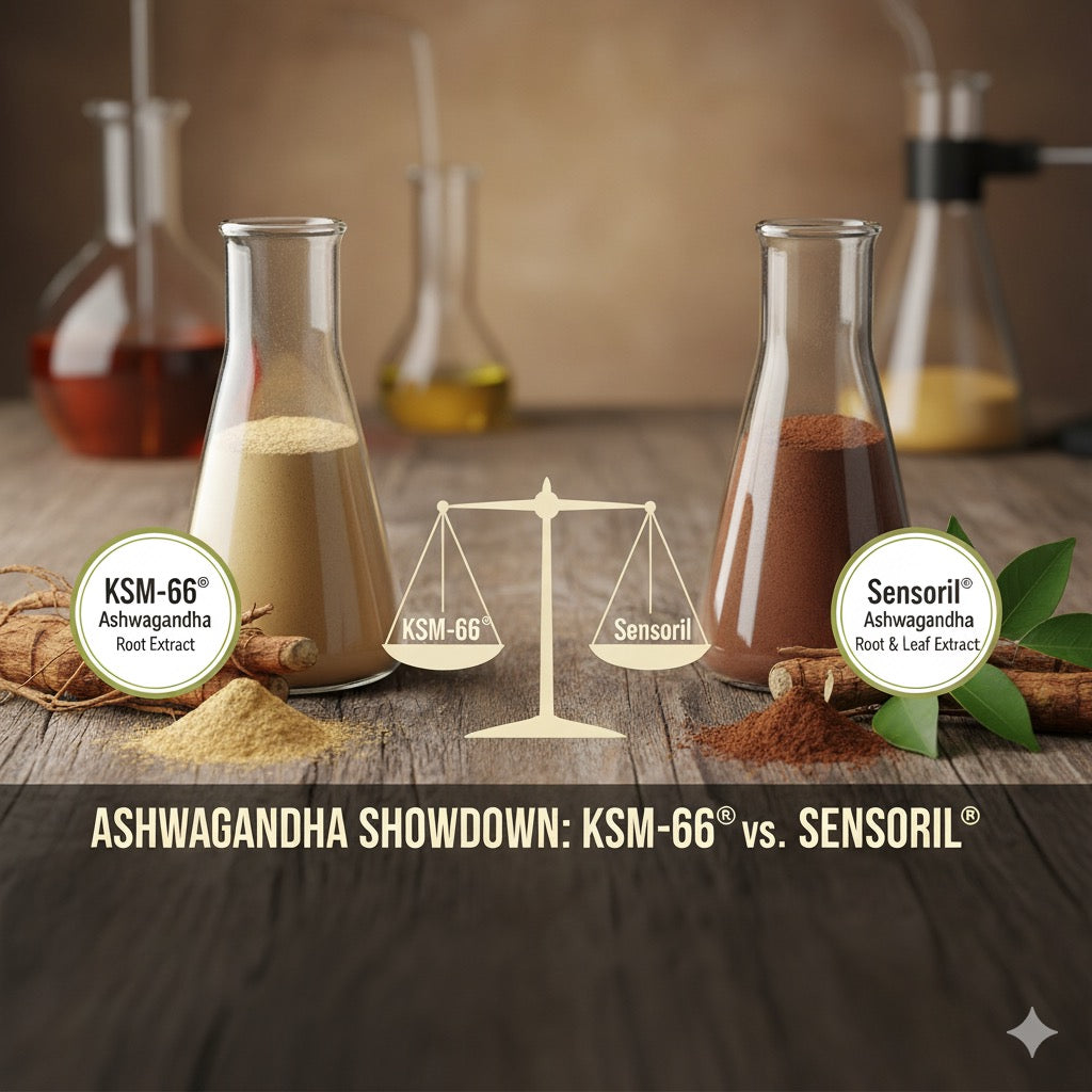 comparativa ashwagandha sensoril vs ksm66